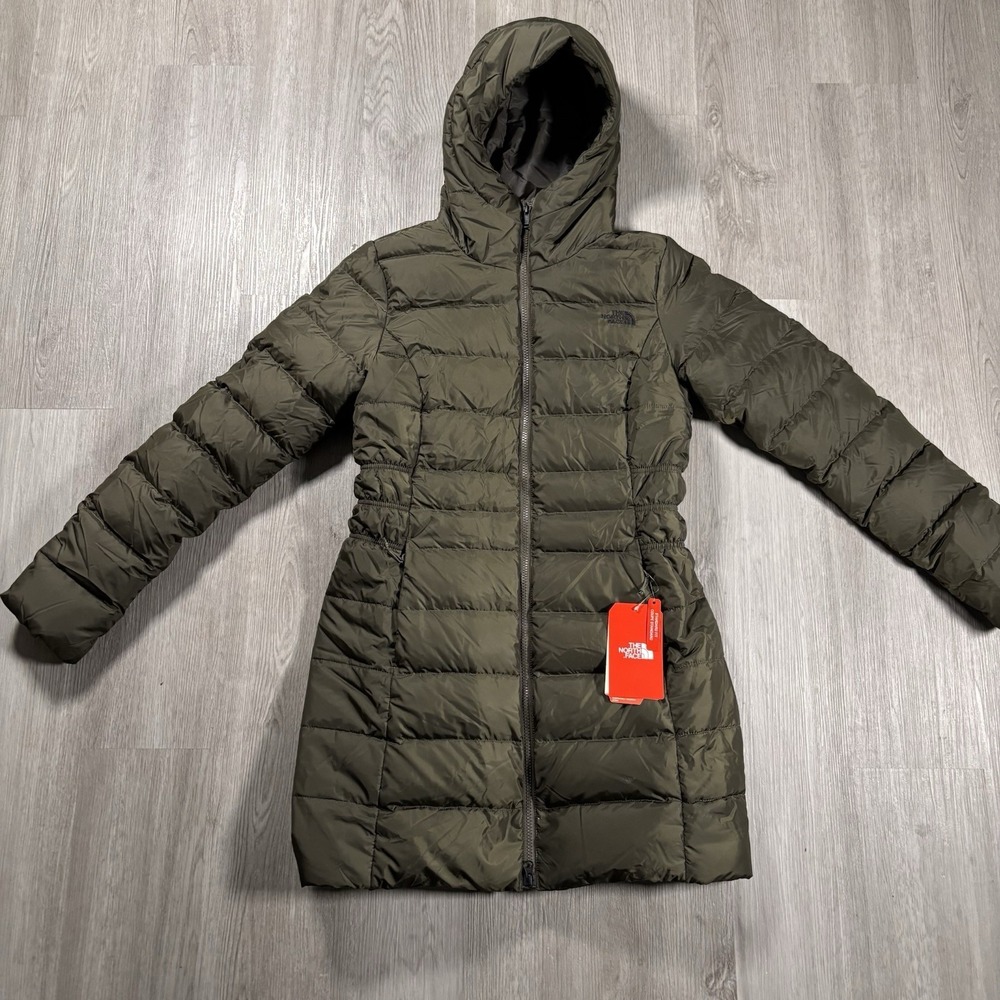 NWD The North Face Women's Gotham Parka II New Taupe Green S READ
